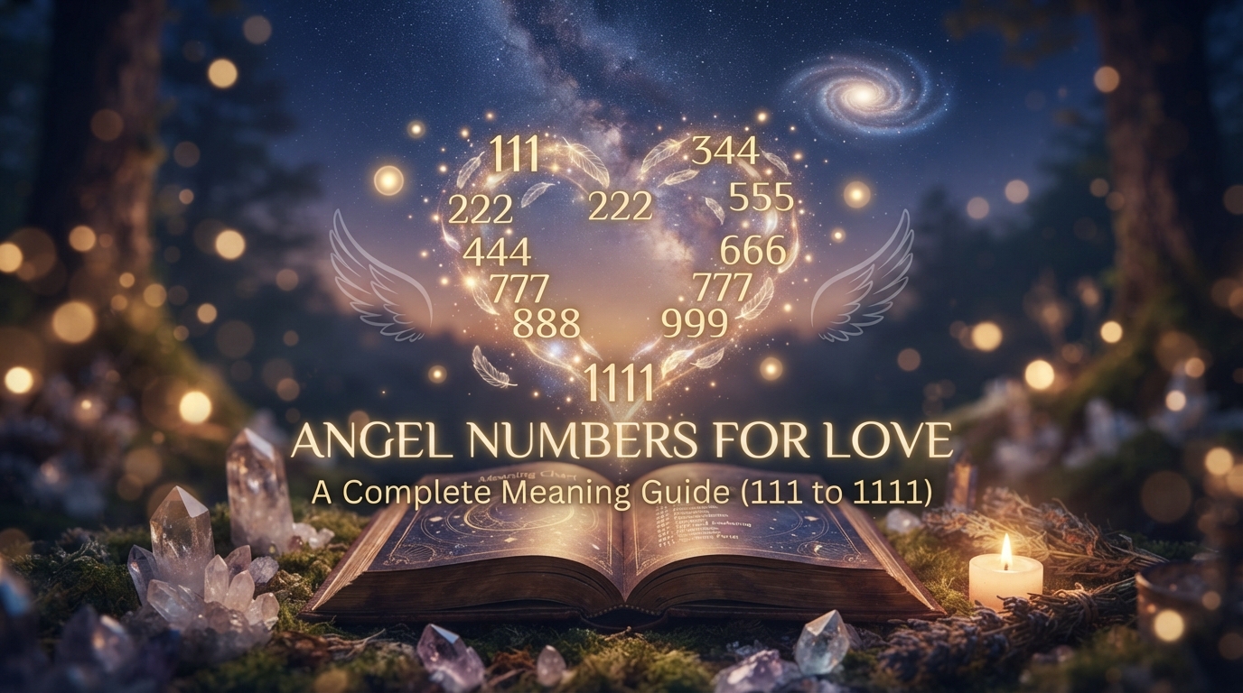 Angel Numbers for Love: A Complete Meaning Guide (111 to 1111)