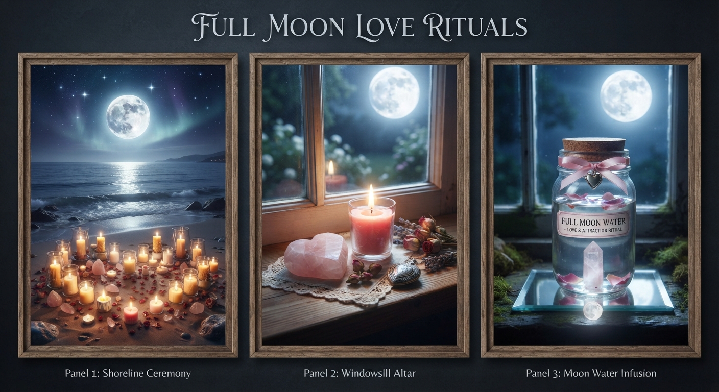 Full Moon Love Rituals to Attract Your Soulmate