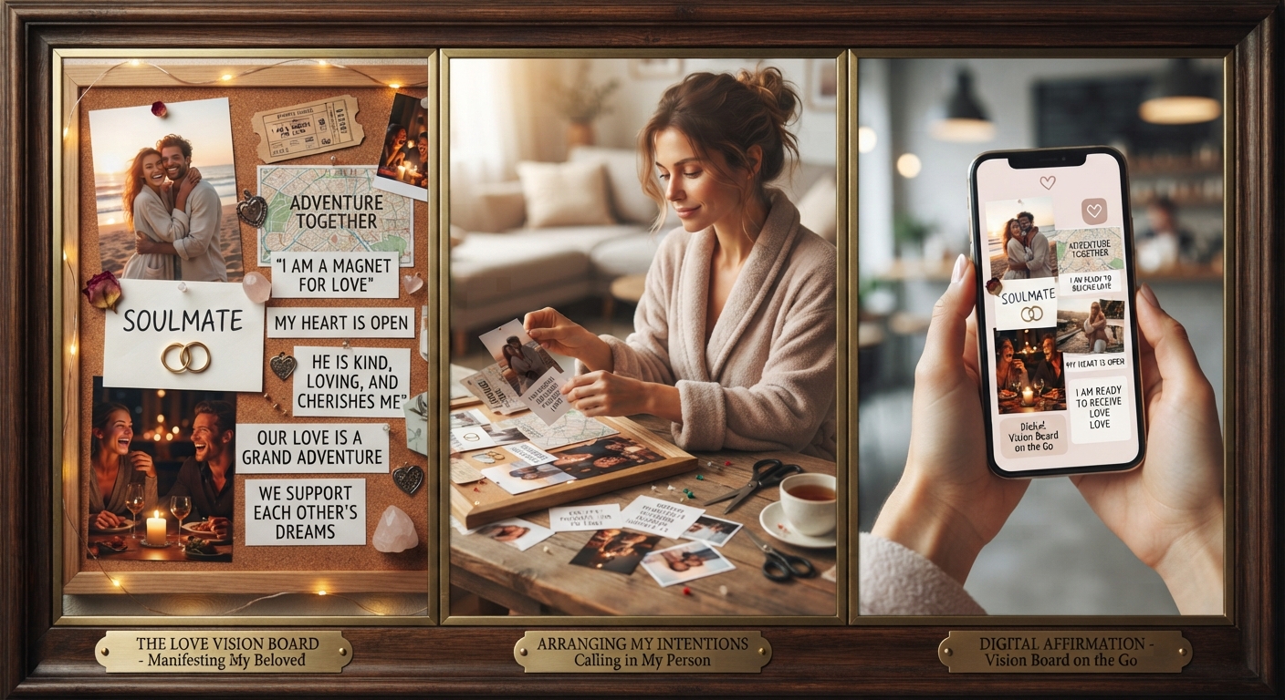 How to Create a Love Vision Board That Feels Real