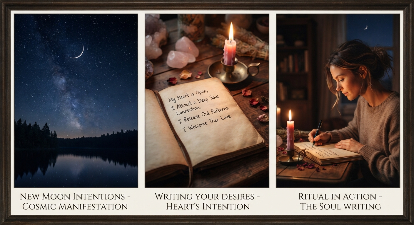 New Moon Intentions for Love: How to Set Them